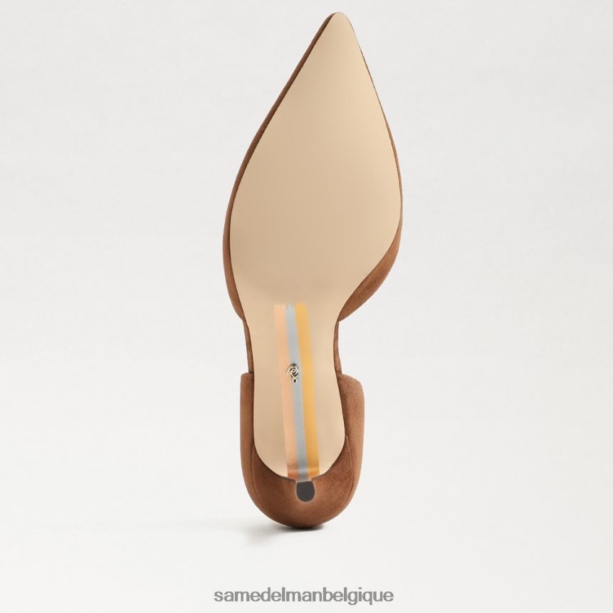 escarpin à bout pointu viv Sam Edelman femmes noix de coco grillée JZ0XZ0365 chaussure