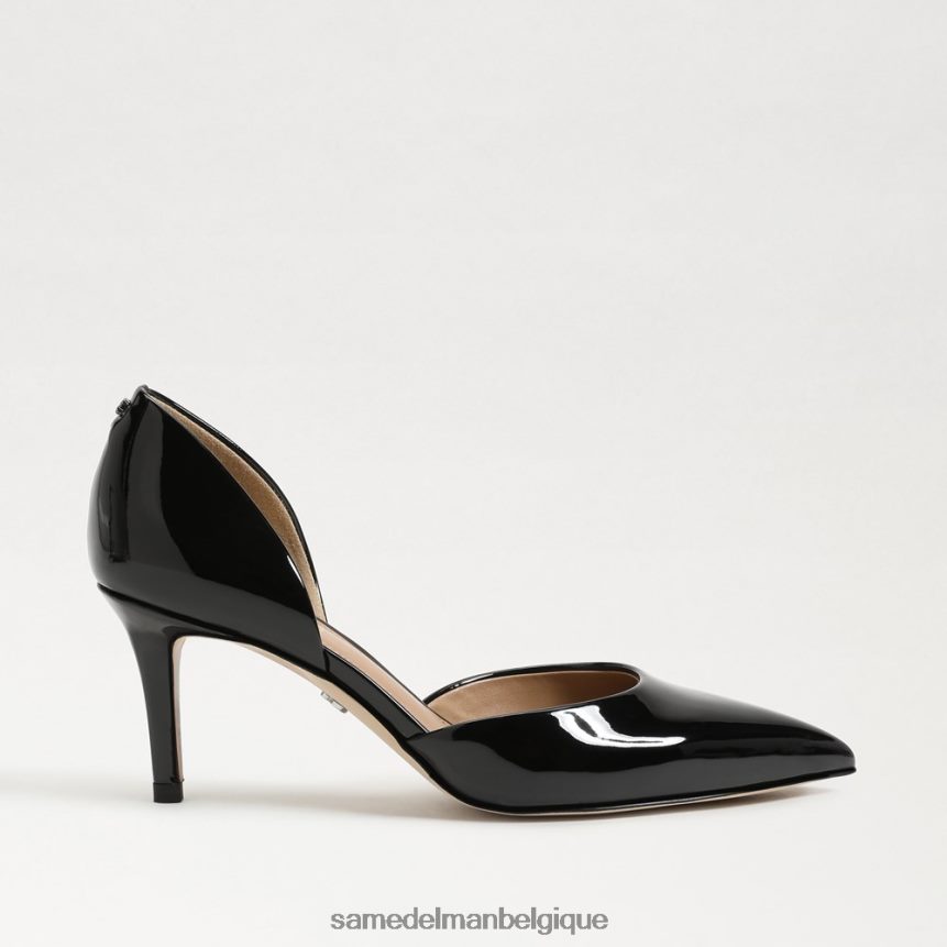 escarpin à bout pointu viv Sam Edelman femmes vernis noir JZ0XZ0363 chaussure