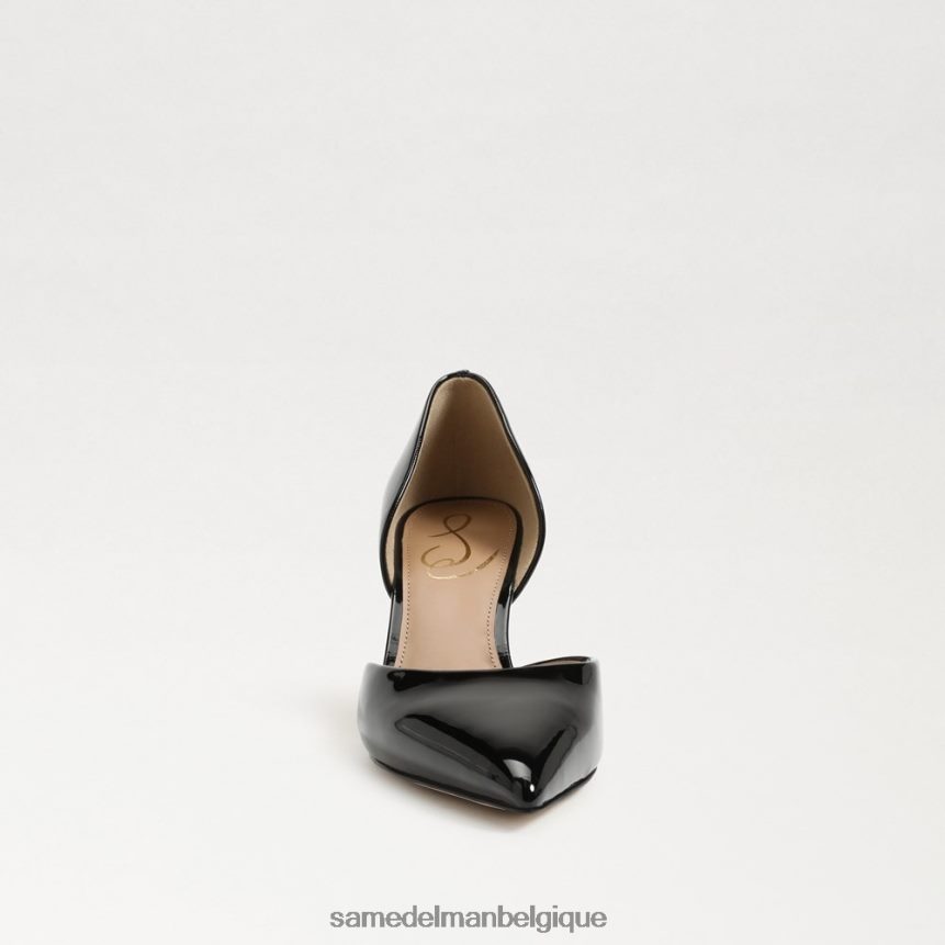 escarpin à bout pointu viv Sam Edelman femmes vernis noir JZ0XZ0363 chaussure