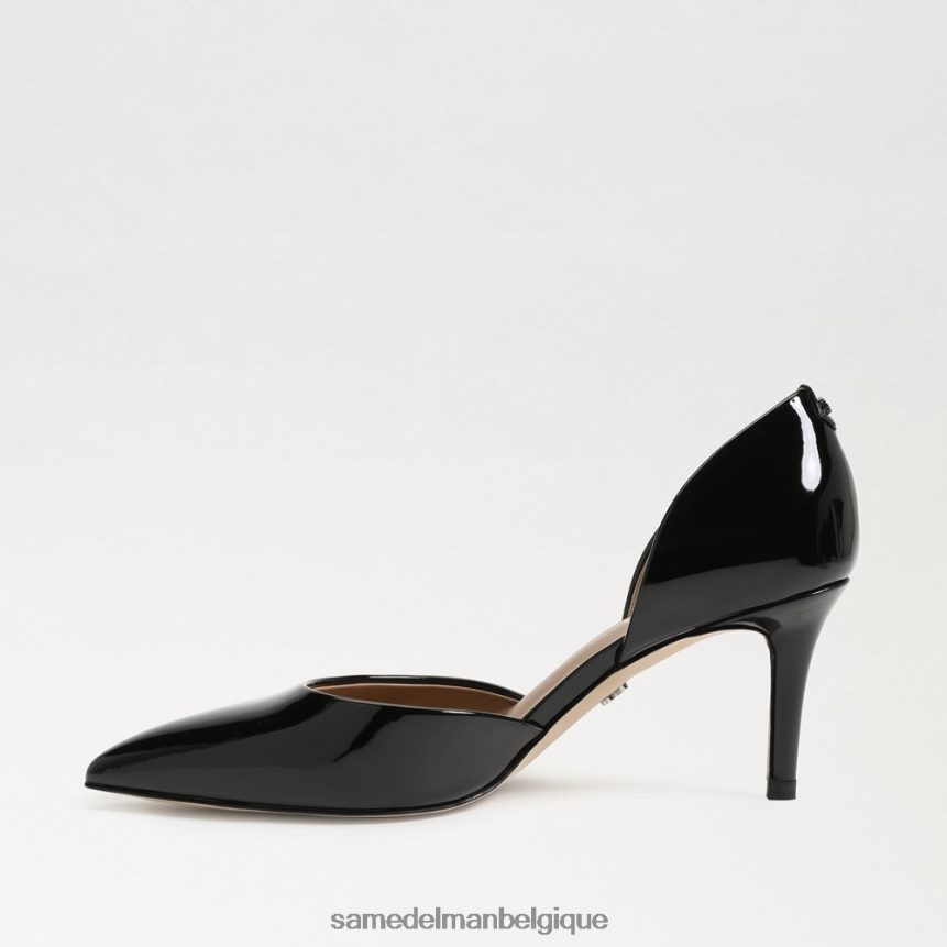 escarpin à bout pointu viv Sam Edelman femmes vernis noir JZ0XZ0363 chaussure