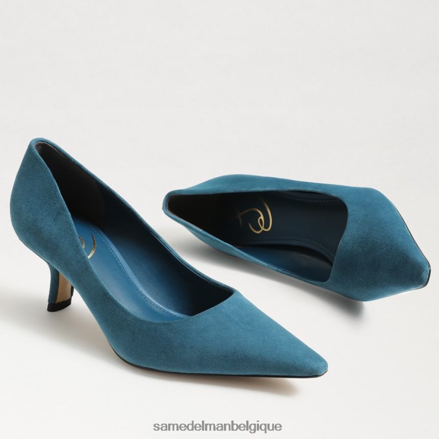 escarpins à petit talon bianka Sam Edelman femmes indigo sauvage JZ0XZ0721 chaussure
