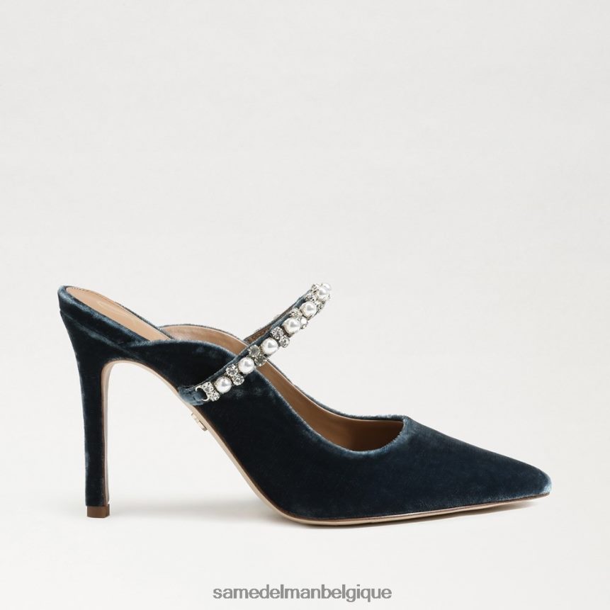 pompe mule hyland Sam Edelman femmes saphir profond JZ0XZ0524 chaussure