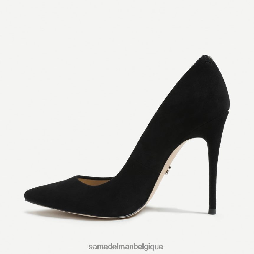 talon à bout pointu danna Sam Edelman femmes Suède noir JZ0XZ0413 chaussure