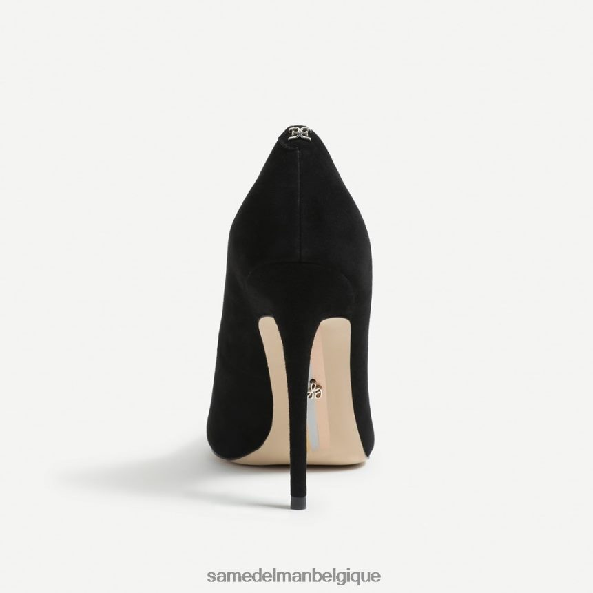 talon à bout pointu danna Sam Edelman femmes Suède noir JZ0XZ0413 chaussure