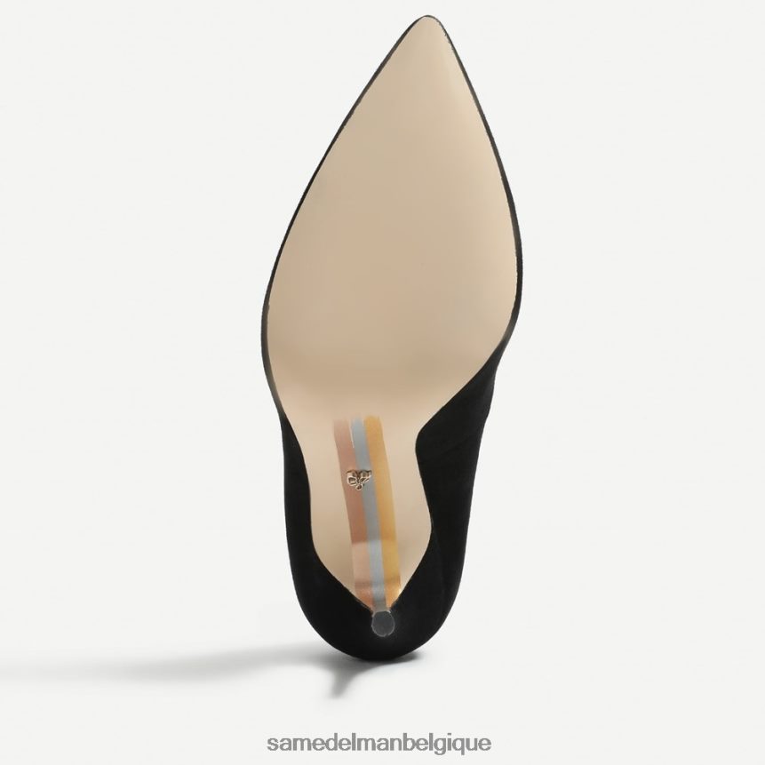 talon à bout pointu danna Sam Edelman femmes Suède noir JZ0XZ0413 chaussure