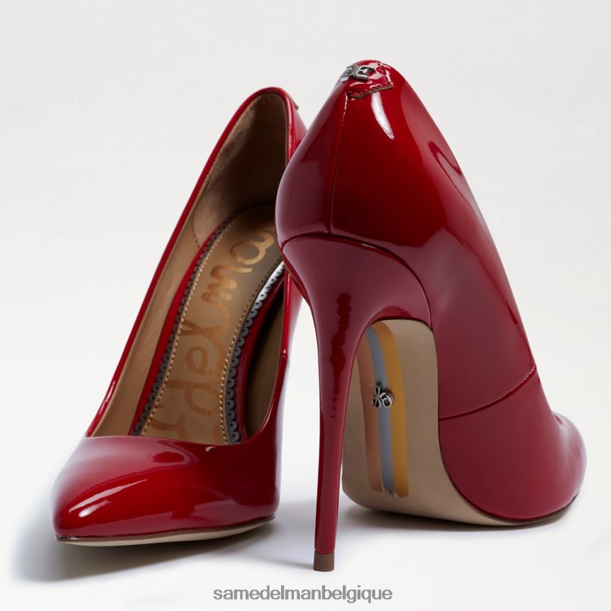 talon à bout pointu danna Sam Edelman femmes rouge rubis JZ0XZ0410 chaussure