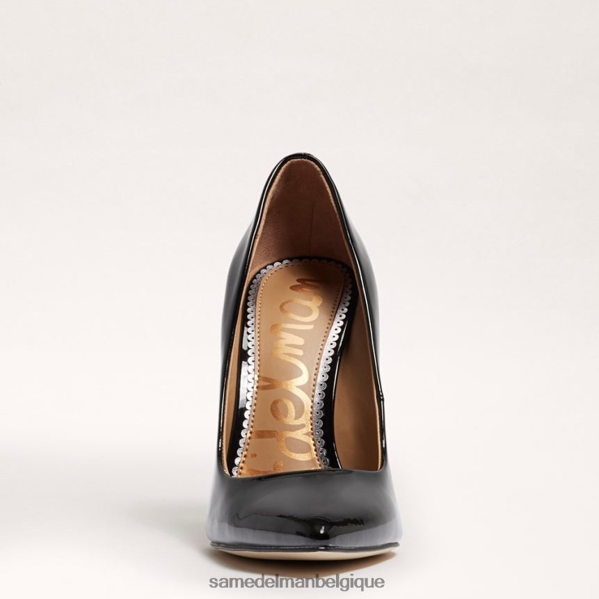 talon à bout pointu danna Sam Edelman femmes vernis noir JZ0XZ0411 chaussure