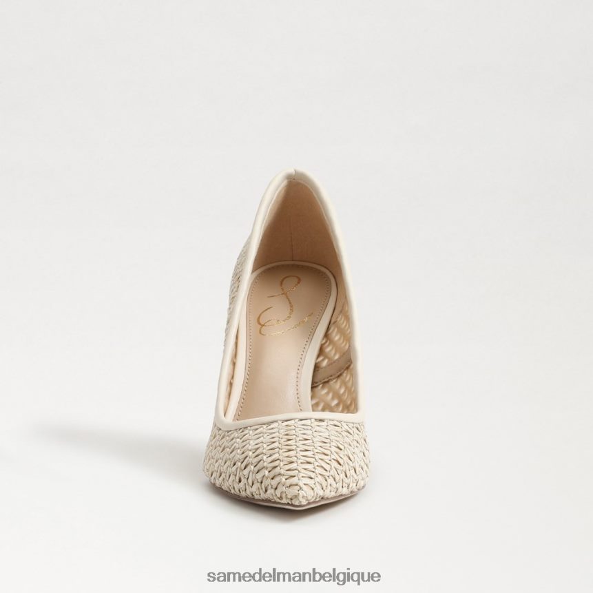 talon noisette à bout pointu Sam Edelman femmes Ivoire JZ0XZ0139 chaussure