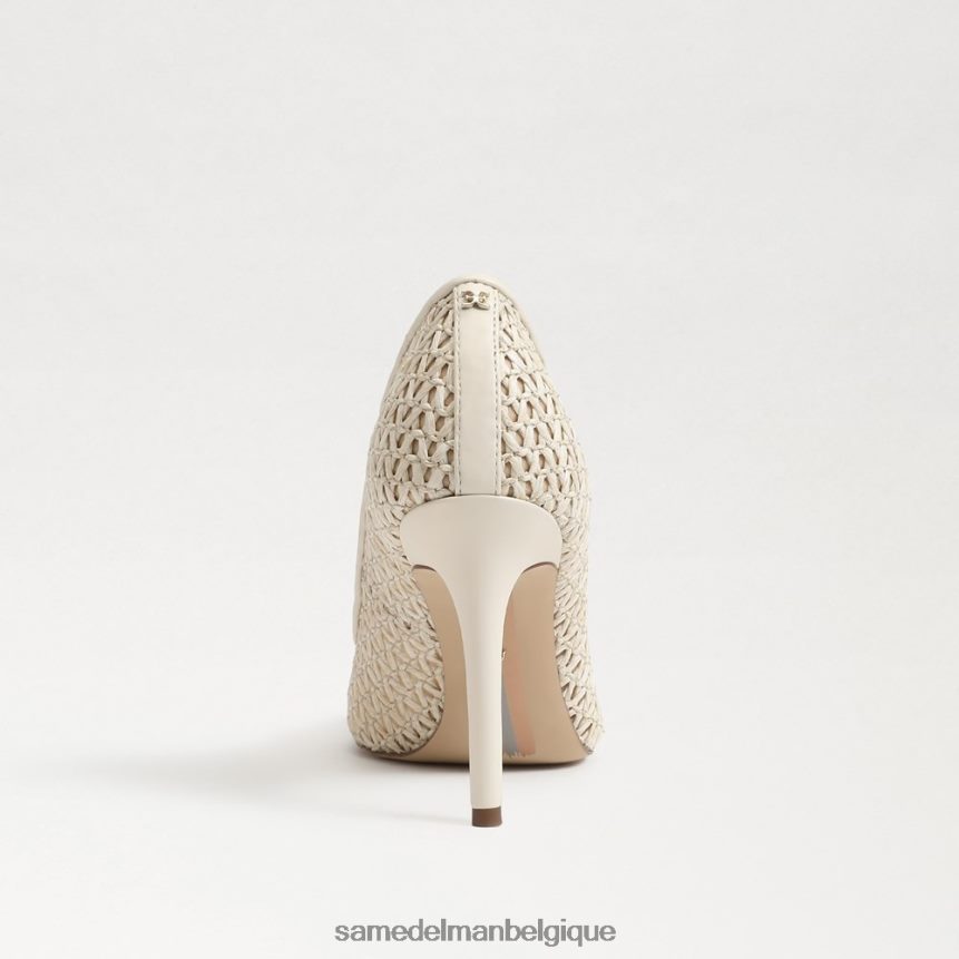 talon noisette à bout pointu Sam Edelman femmes Ivoire JZ0XZ0139 chaussure
