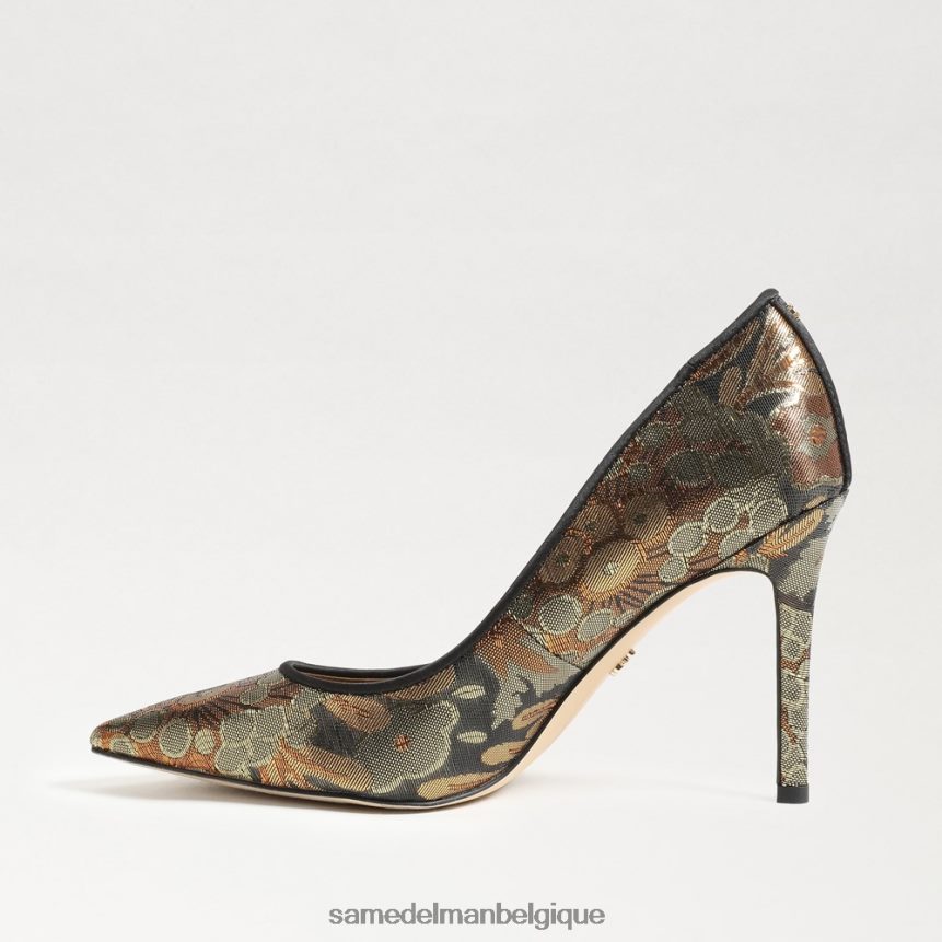 talon noisette à bout pointu Sam Edelman femmes bronze JZ0XZ0138 chaussure