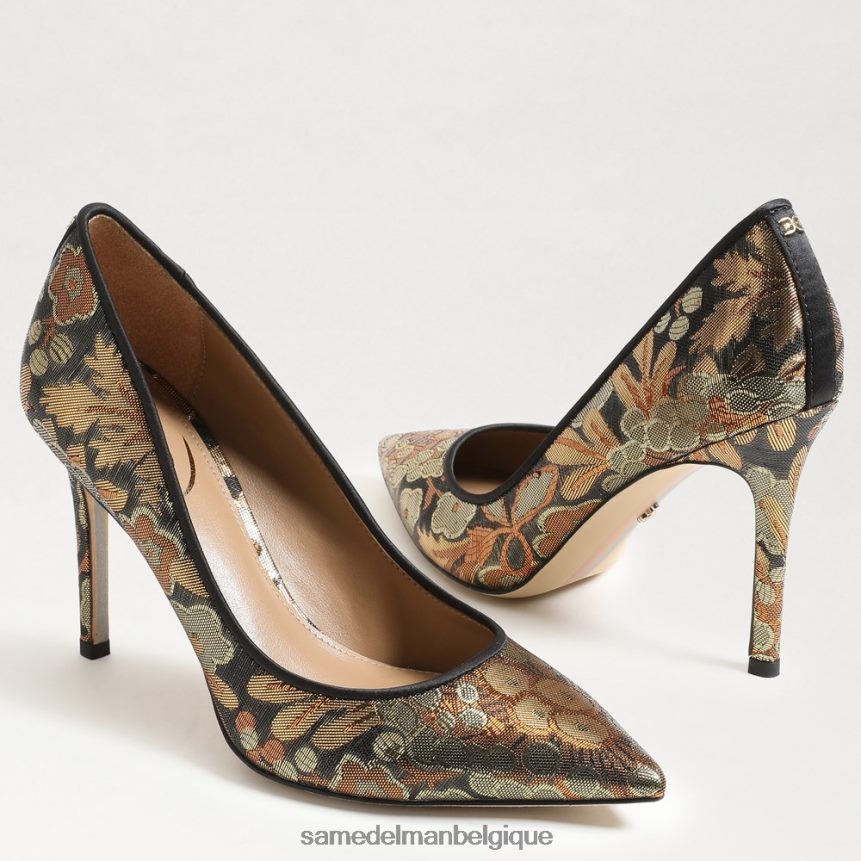 talon noisette à bout pointu Sam Edelman femmes bronze JZ0XZ0138 chaussure