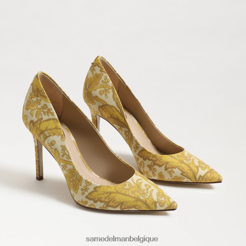 talon noisette à bout pointu Sam Edelman femmes curcuma JZ0XZ0134 chaussure