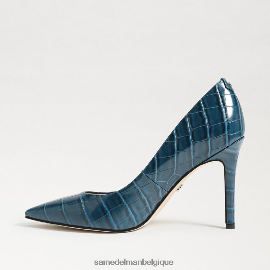 talon noisette à bout pointu Sam Edelman femmes indigo sauvage JZ0XZ0149 chaussure