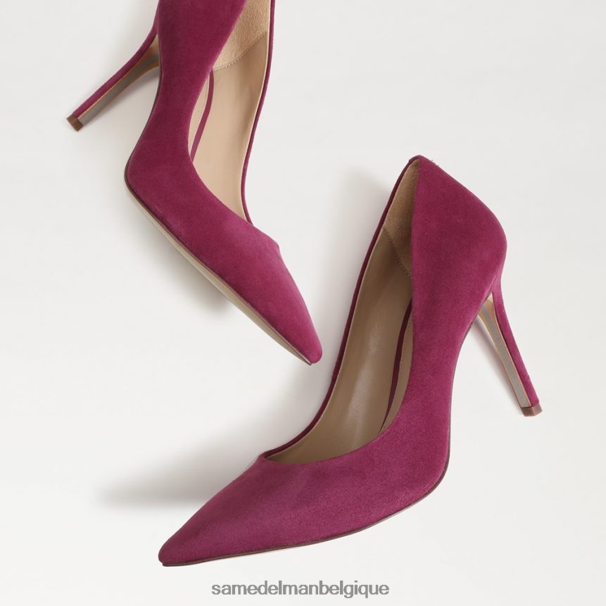 talon noisette à bout pointu Sam Edelman femmes mûre JZ0XZ0168 chaussure