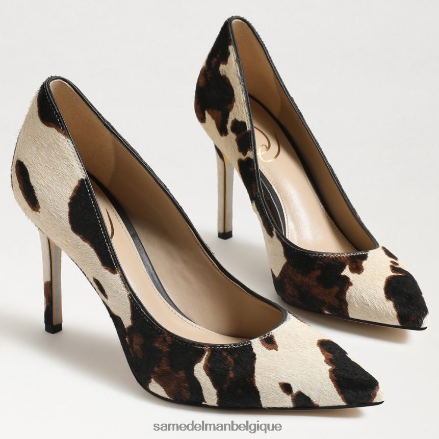 talon noisette à bout pointu Sam Edelman femmes marron frontière JZ0XZ0148 chaussure
