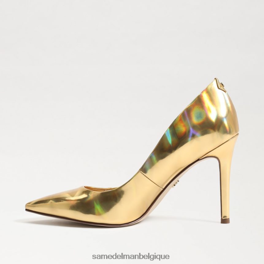 talon noisette à bout pointu Sam Edelman femmes or de Vegas JZ0XZ0154 chaussure