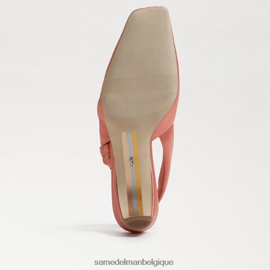 Meredith à talon chaton et à bride arrière Sam Edelman femmes orange canyon JZ0XZ0878 chaussure
