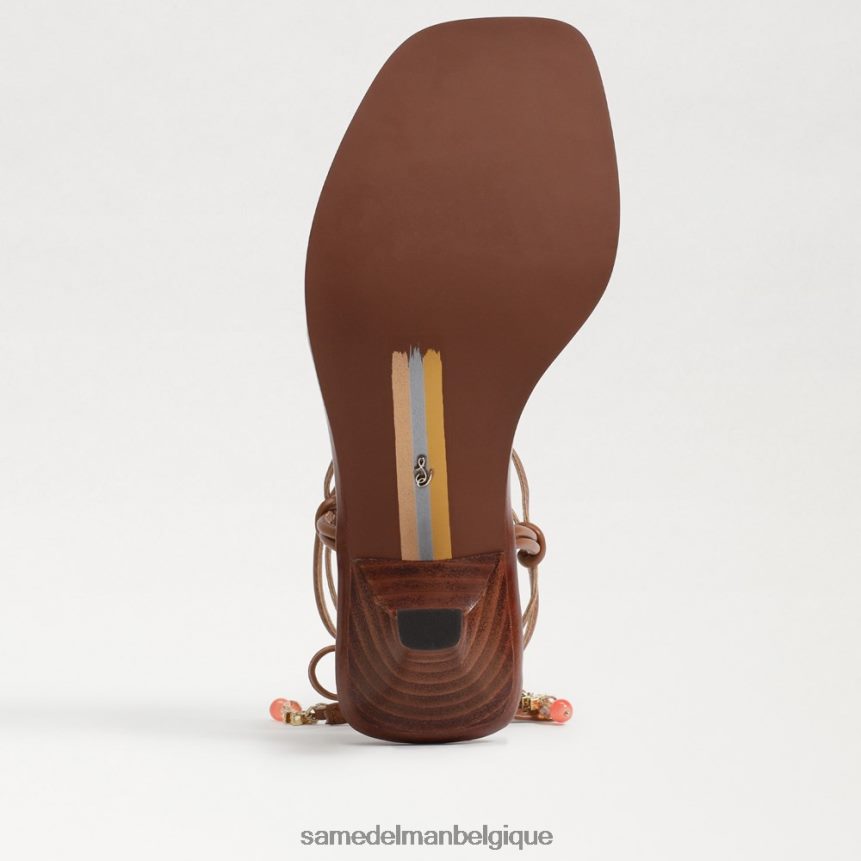 Sandale Dacie à petit talon et lanières Sam Edelman femmes selle JZ0XZ0620 chaussure