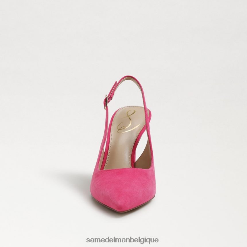 escarpin à bride arrière noisette Sam Edelman femmes Delila rose JZ0XZ0667 chaussure