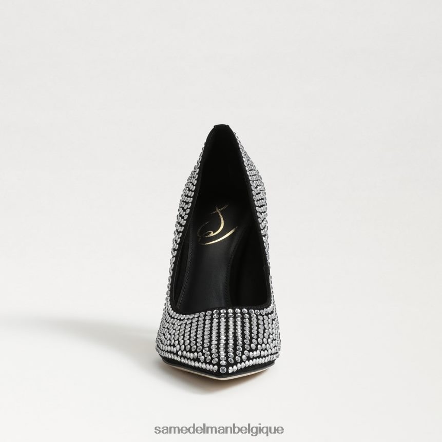 escarpin à paillettes Antonia Sam Edelman femmes Suède noir JZ0XZ0863 chaussure