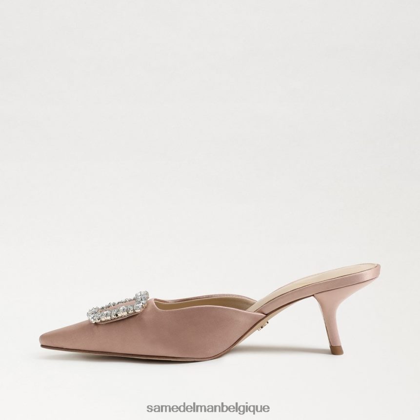 mule brit à petit talon Sam Edelman femmes praliné moelleux JZ0XZ0432 chaussure