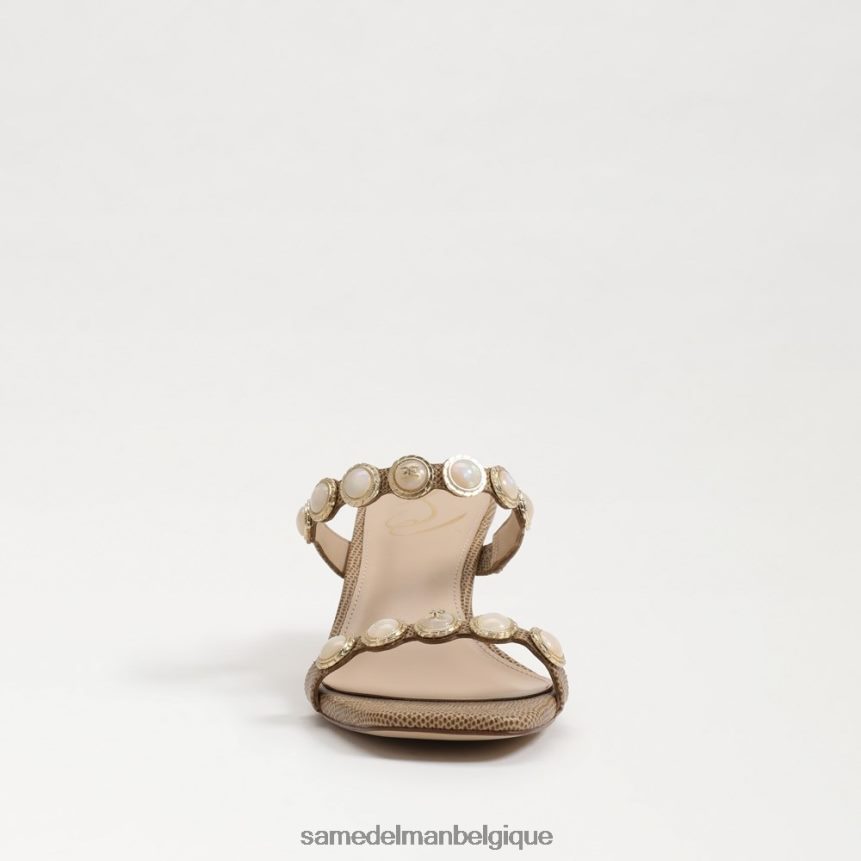 mule palma à petit talon Sam Edelman femmes crème de chaï JZ0XZ0492 chaussure