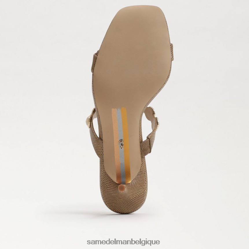 mule palma à petit talon Sam Edelman femmes crème de chaï JZ0XZ0492 chaussure