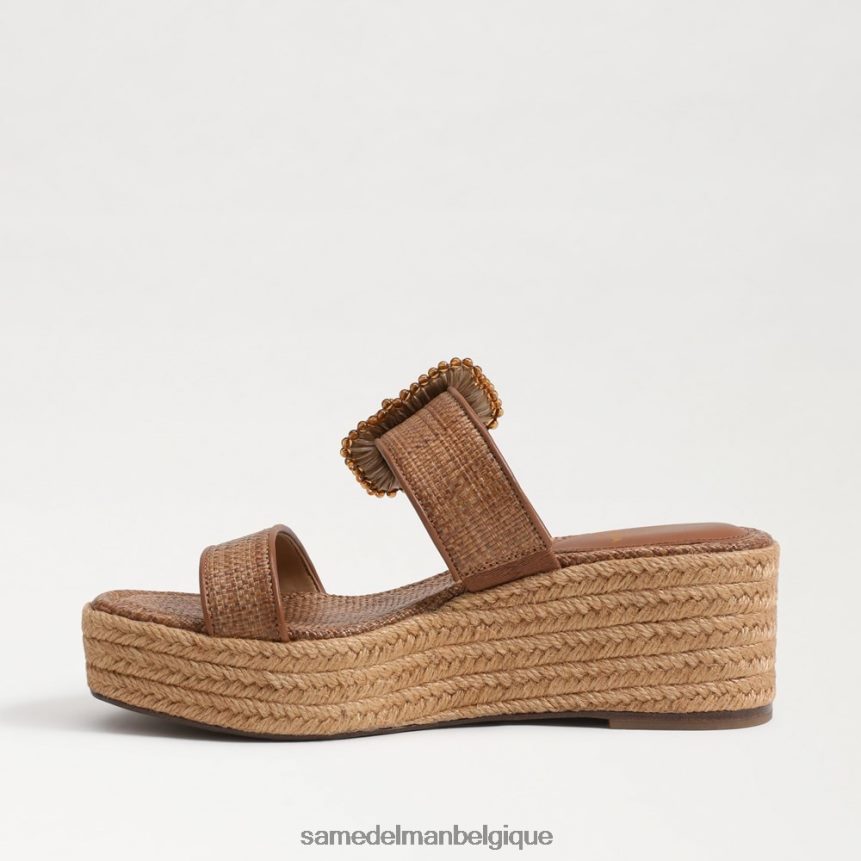 sandale compensée espadrille Chase Sam Edelman femmes cuoio JZ0XZ0199 chaussure