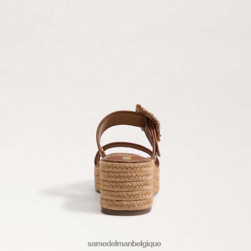 sandale compensée espadrille Chase Sam Edelman femmes cuoio JZ0XZ0199 chaussure