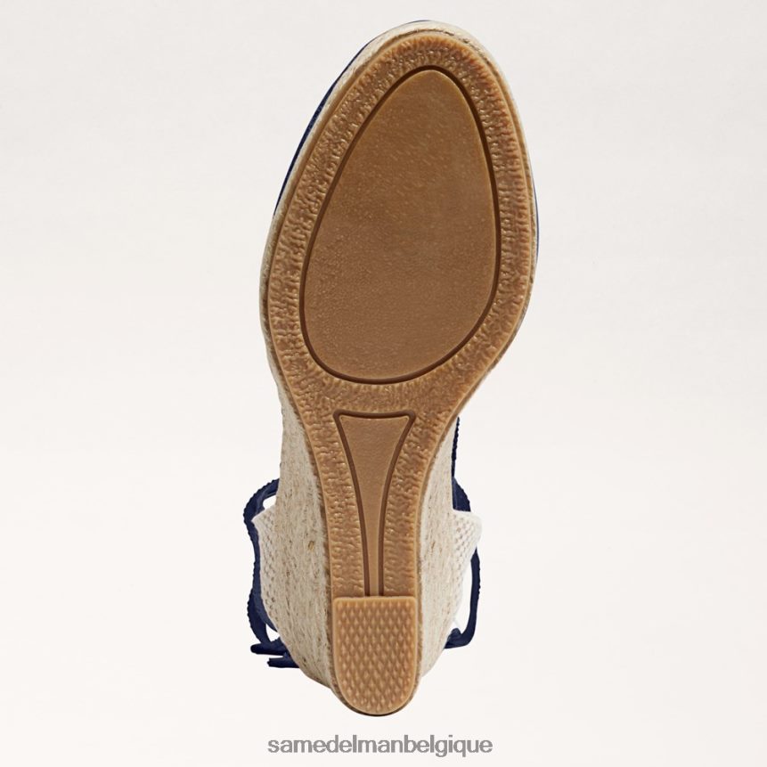 sandale compensée espadrille margherita Sam Edelman femmes marine JZ0XZ088 chaussure