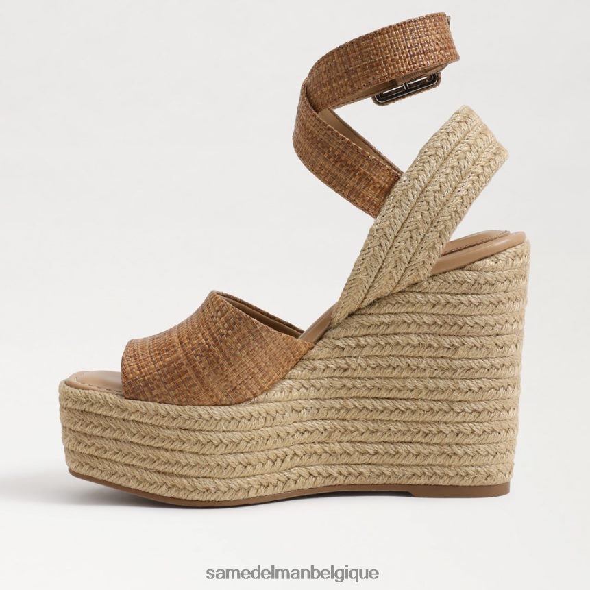 sandale compensée espadrille vada Sam Edelman femmes cuoio JZ0XZ0384 chaussure