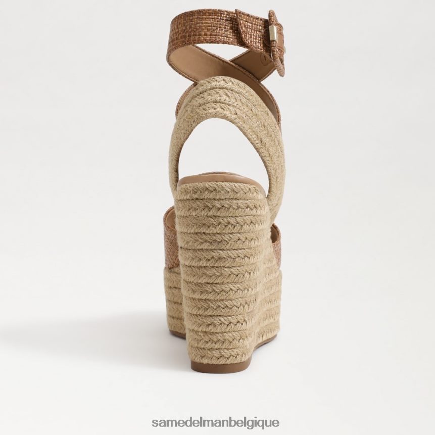 sandale compensée espadrille vada Sam Edelman femmes cuoio JZ0XZ0384 chaussure