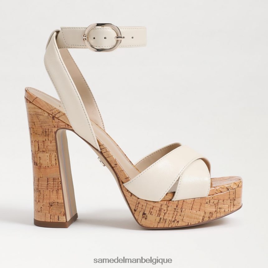 sandale à plateforme Kayna Sam Edelman femmes ivoire moderne JZ0XZ0511 chaussure