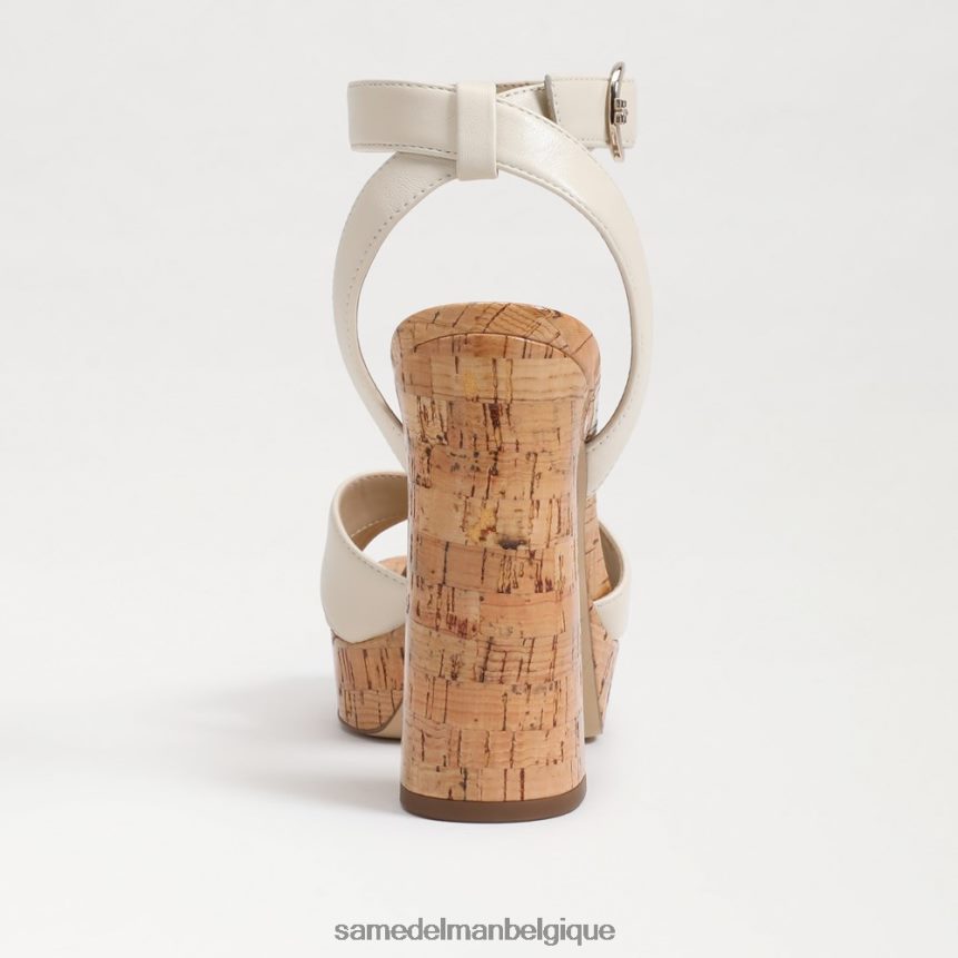sandale à plateforme Kayna Sam Edelman femmes ivoire moderne JZ0XZ0511 chaussure