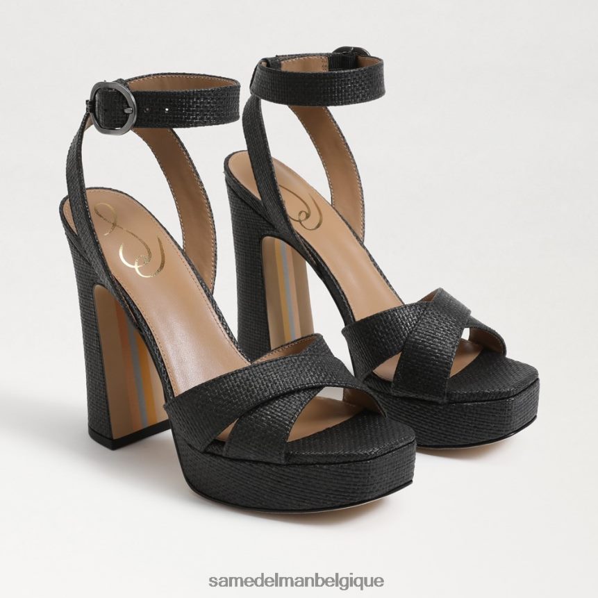 sandale à plateforme Kayna Sam Edelman femmes noir JZ0XZ0513 chaussure