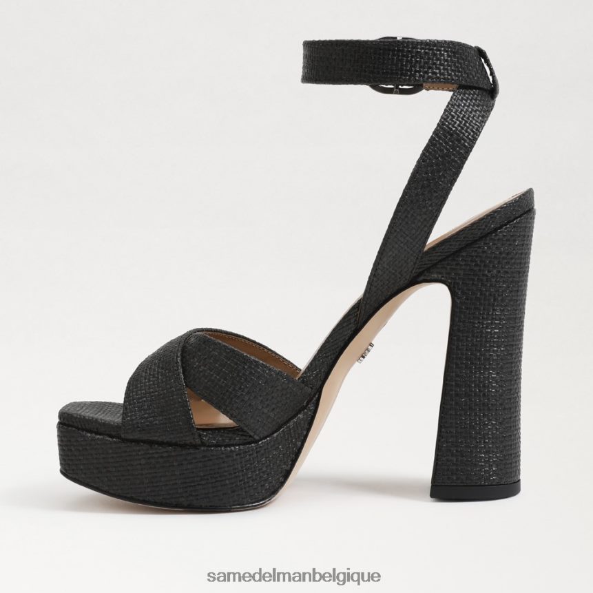 sandale à plateforme Kayna Sam Edelman femmes noir JZ0XZ0513 chaussure