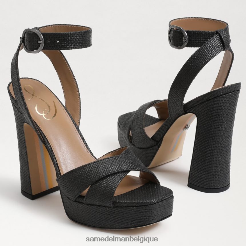 sandale à plateforme Kayna Sam Edelman femmes noir JZ0XZ0513 chaussure