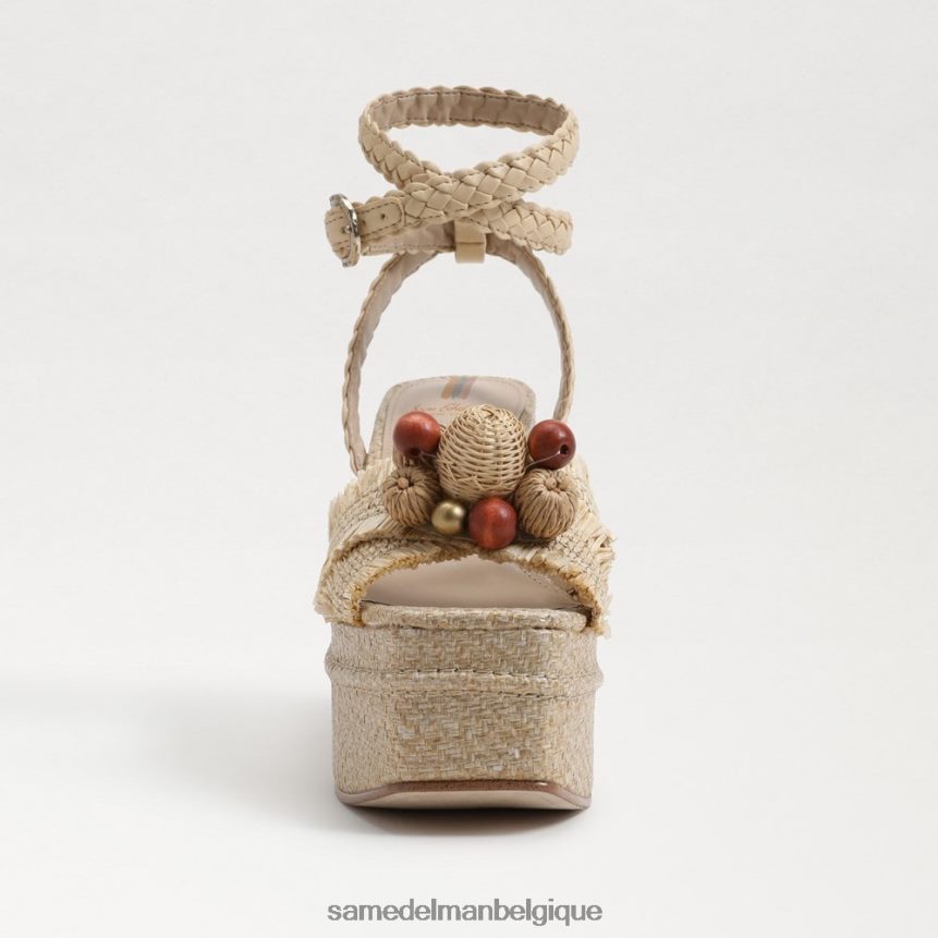 sandale à plateforme tate Sam Edelman femmes coquille d'oeuf JZ0XZ0689 chaussure