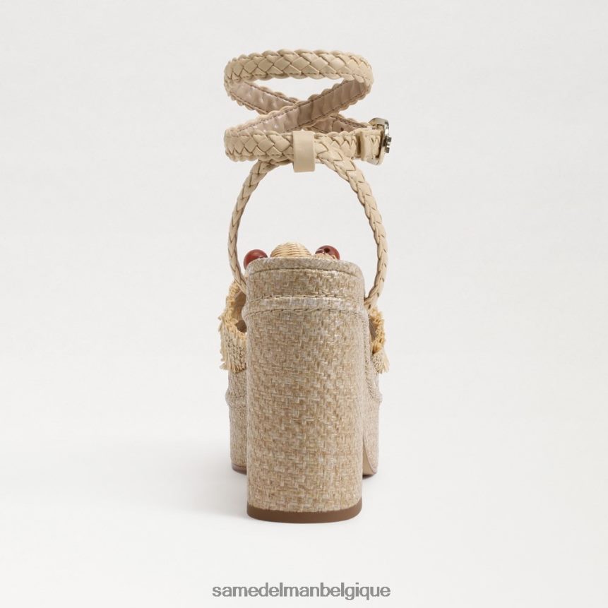 sandale à plateforme tate Sam Edelman femmes coquille d'oeuf JZ0XZ0689 chaussure