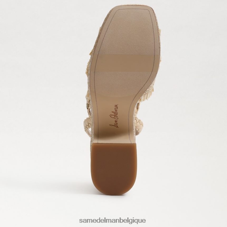 sandale à plateforme tate Sam Edelman femmes coquille d'oeuf JZ0XZ0689 chaussure