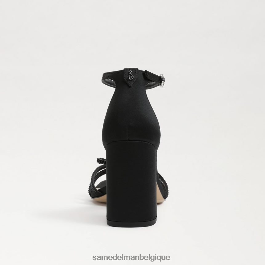 sandale à talon carré donnie Sam Edelman femmes noir JZ0XZ0691 chaussure