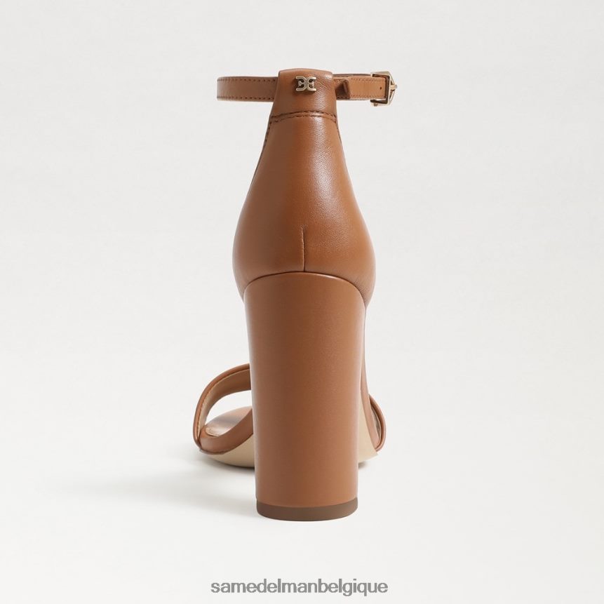 sandale à talon carré yaro Sam Edelman femmes selle JZ0XZ0332 chaussure