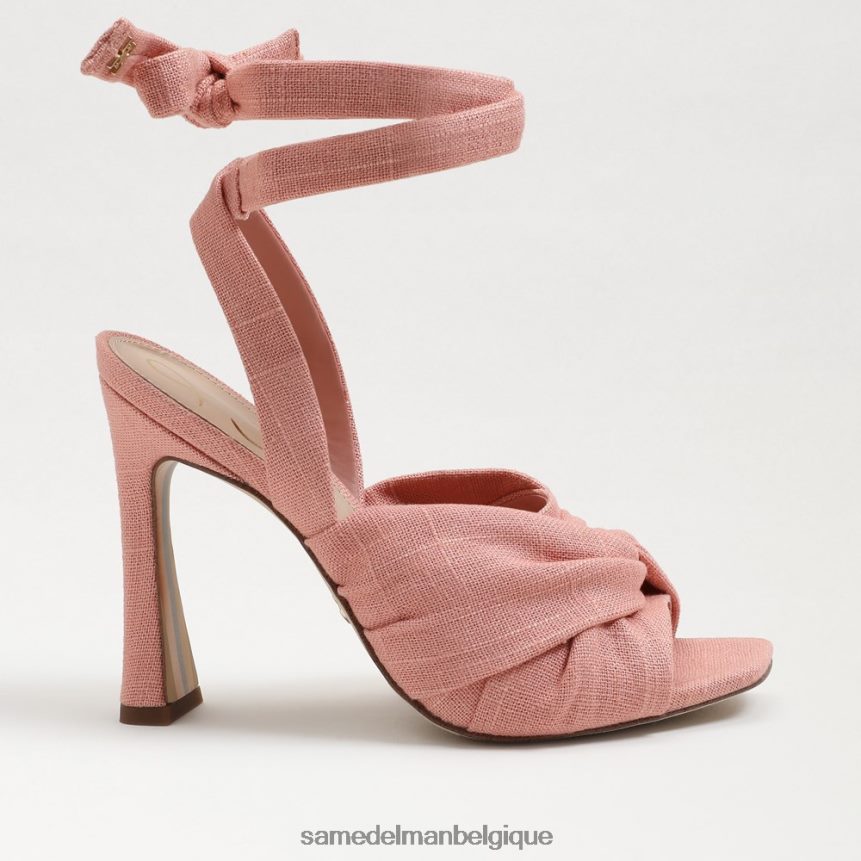 sandale à talons et lanières lenora Sam Edelman femmes Linge d'argile de canyon JZ0XZ0866 chaussure