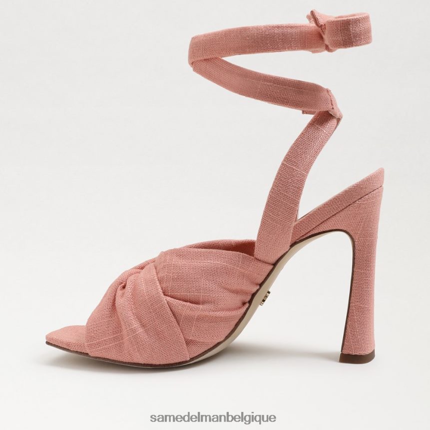 sandale à talons et lanières lenora Sam Edelman femmes Linge d'argile de canyon JZ0XZ0866 chaussure