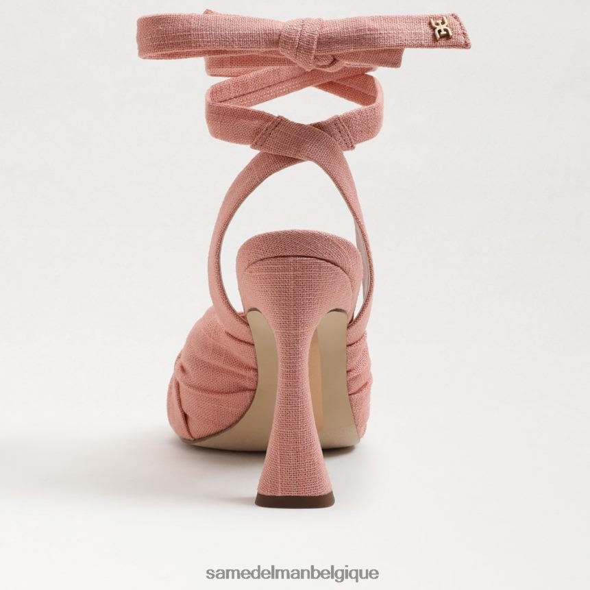 sandale à talons et lanières lenora Sam Edelman femmes Linge d'argile de canyon JZ0XZ0866 chaussure