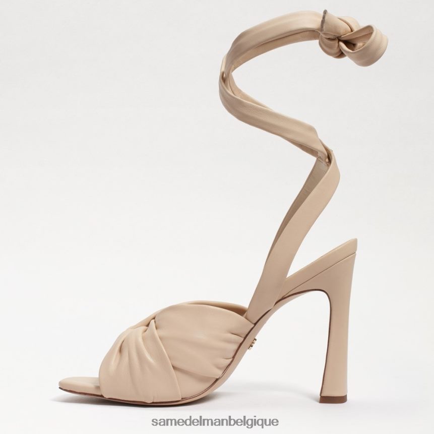 sandale à talons et lanières lenora Sam Edelman femmes cuir sable d'été JZ0XZ0867 chaussure