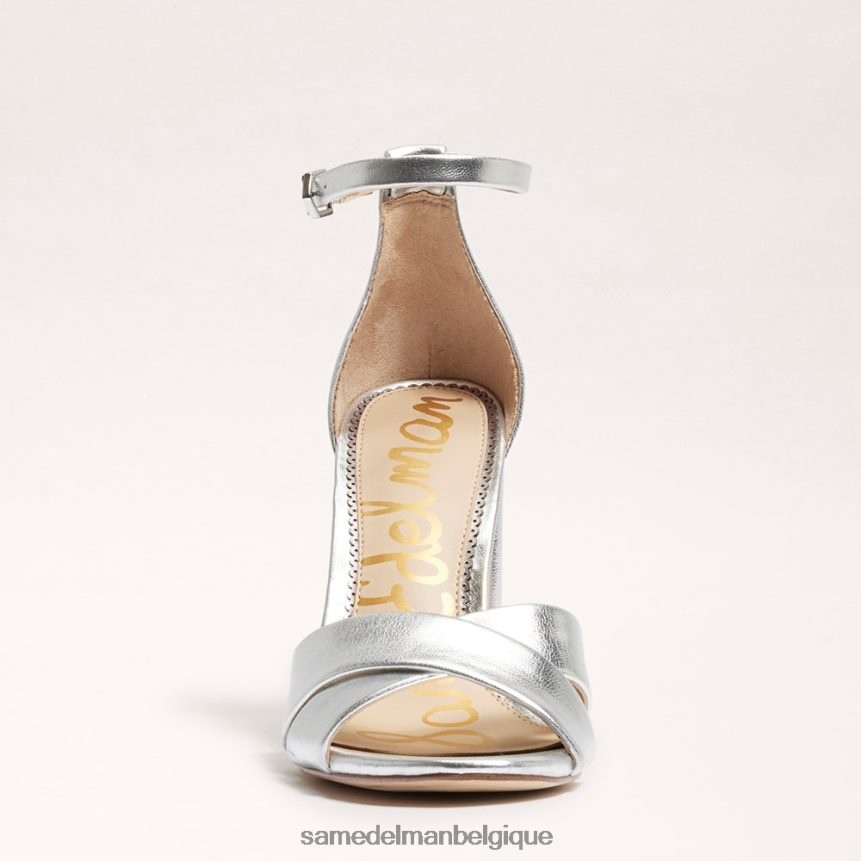 sandale yancy à bride cheville Sam Edelman femmes argent doux JZ0XZ0771 chaussure
