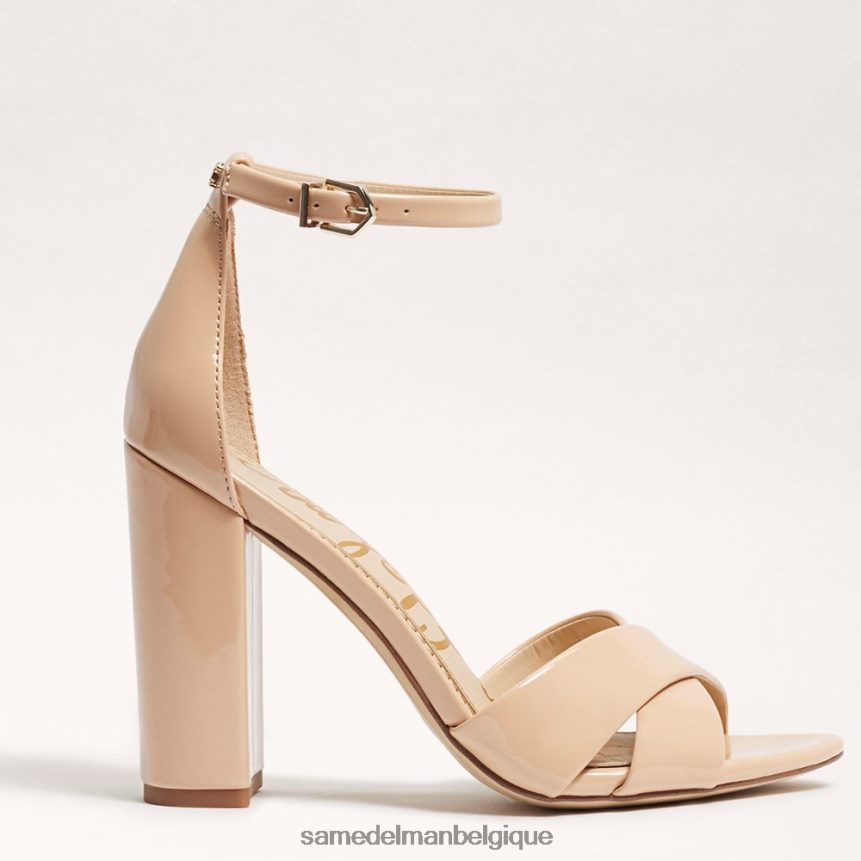 sandale yancy à bride cheville Sam Edelman femmes vernis beige blush JZ0XZ0773 chaussure
