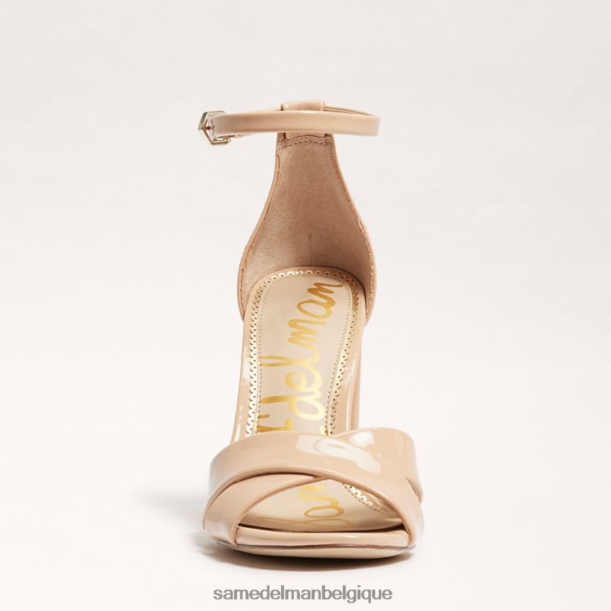 sandale yancy à bride cheville Sam Edelman femmes vernis beige blush JZ0XZ0773 chaussure