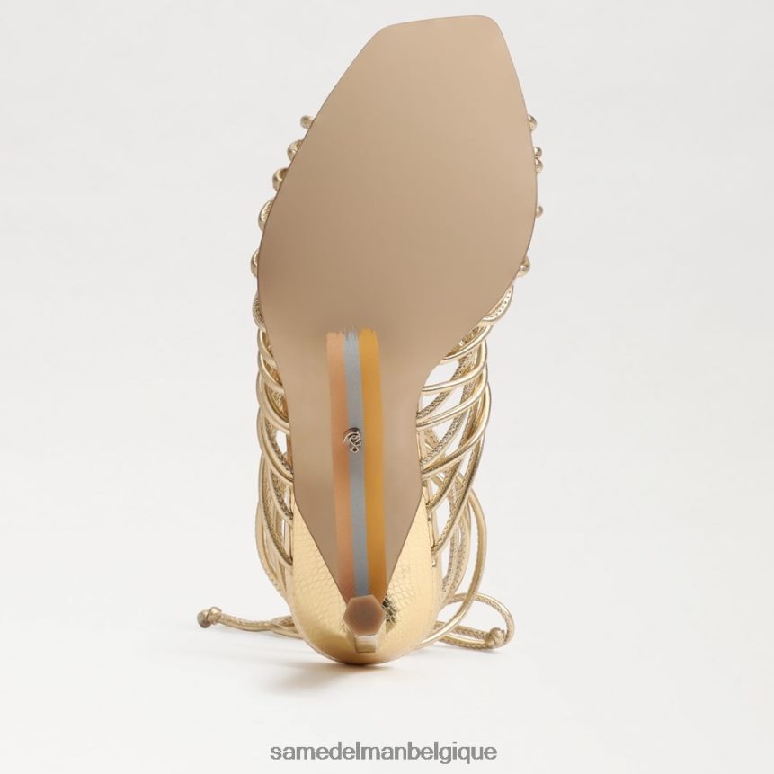 sandales à talons aiguilles lylah Sam Edelman femmes ambre or JZ0XZ0441 chaussure